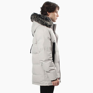 Parka ligera con cremallera para montar a caballo, chaqueta impermeable de estilo callejero para invierno, artículo fresco - Product Image 3