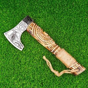 Hache forgée à la main Tomahawk Viking artisans hache charpentier hache Viking Camping haches pour l'extérieur et la survie hache - Product Image 3