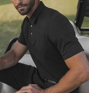 Camiseta Polo de algodón transpirable con estampado de transferencia de calor, Camiseta estilo Polo para hombre, ropa informal ligera de algodón con logotipo personalizado - Product Image 3