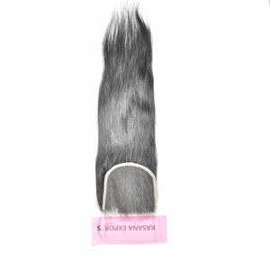 Extensions de cheveux humains vierges vietnamiennes 5*5 HD, cuticules alignées, traitement sans traitement, couleur naturelle noire, double trame machine, pour femmes - Product Image 5