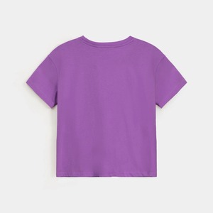 เสื้อยืดผู้หญิงลำลองใส่ได้ทุกฤดู พิมพ์ลายกราฟิกตามสั่ง ความยาวสั้น ผ้าแคนวาส 100% ซับเหงื่อ แห้งเร็ว สไตล์สตรีทแวร์ - Product Image 3