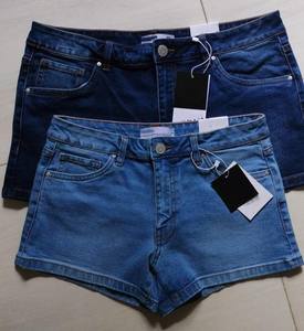 High Quality Women's Breathable Washed Jeans <b>Shorts</b> Casual Denim <b>with</b> Softener Woven for Comfort and Style-BD - Product Image 6