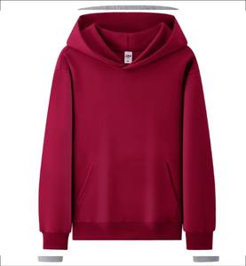 เสื้อฮู้ดผ้าฝ้าย100% ใส่ได้ทั้งชายและหญิงสไตล์ลำลองฤดูหนาวลายพื้นผ้าฟลีซระบายอากาศได้ดีด้านหน้าพิมพ์ดิจิตอลบริการ OEM - Product Image 2