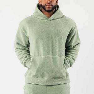 Sudadera con Capucha de Forro Polar Sherpa 100% para Hombre de Hosten Greek Enterprises, Transpirable, con Diseño de Bolsillo Bordado, Personalizable OEM - Product Image 1