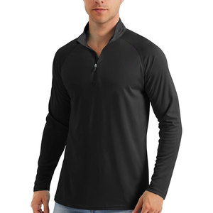 Chemise de pêche en polyester à manches longues imprimée pour hommes tissu de performance respirant à séchage rapide UPF 50 vêtements de sport de plein air résistants aux UV - Product Image 1