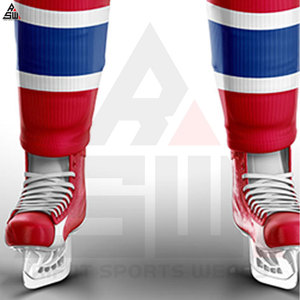 Ensembles d'uniformes de hockey sur glace professionnels de haute qualité - Impression numérique personnalisée, séchage rapide, 100% polyester, unisexe, adulte, 10 ensembles - Product Image 3