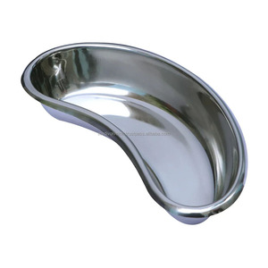 Stainless Steel Kidney Tray Emesis Basin Autoclavable Manual Reusable Hospital Grade 6-12 Inch Medical <b>Instruments</b> Set - Product Image 2