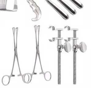 Juego quirúrgico ortopédico, 21 piezas, instrumentos quirúrgicos manuales de acero inoxidable, Kit de toracotomía autoclavable de grado quirúrgico - Product Image 5