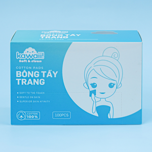 OEM/ODM 15x10cm Disposable Gentle and Soft Face Towel 100 Sheets <b>Boxed</b> <b>Makeup</b> Removal Wipes Safe for Skin - Product Image 1