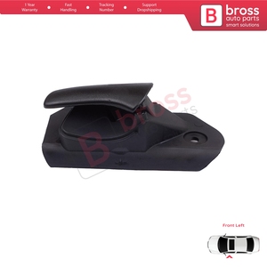 Poignée de porte intérieure avant gauche noire BDP1422-1 pour Astra F MK3 T91 T92 1991-2001 90430129 - Product Image 4