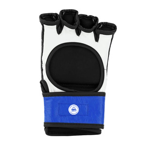 ถุงมือ MMA แบบครึ่งนิ้วทำจากหนัง PU สำหรับผู้ชายถุงมือฝึกขนาดพลัสไซส์สำหรับฝึกชกมวย - Product Image 5