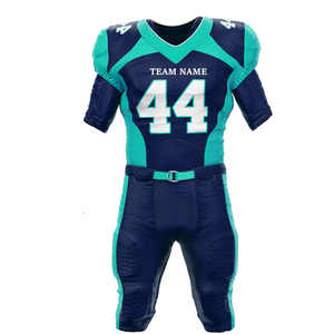 Uniforme de fútbol americano juvenil personalizado, tela elástica de 4 vías, equipo de fútbol con sublimación completa - Product Image 2