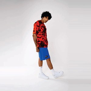 Camiseta con estampado de alta definición de Hip Hop para hombre: Ajuste holgado, cuello redondo, Manga corta | Marca de moda de calle americana - Product Image 5