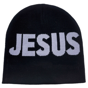 Venta al por mayor Jacquard Logo Plain Streetwear Black Slouch Knit Sombreros Deporte Etiquetas personalizadas Beanie Hat para mujer Beanie - Product Image 2