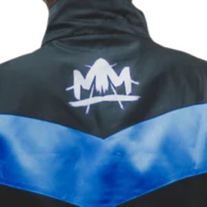 <b>Mens</b> Color Block Track <b>Jacket</b> Zip Front Lightweight Windbreaker Casual Streetwear Athletic Outerwear - Product Image 4