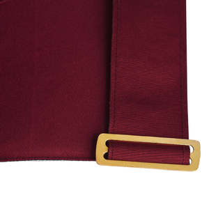 Delantal cuadrado de algodón hecho a mano con ribete de arcoíris y triángulos bordados, delantal cuadrado para manualidades - Product Image 3