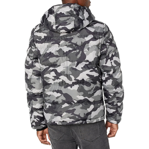 Veste matelassée personnalisée OEM pour homme, col montant, logo frontal, respirante, imperméable, décontractée, veste d'hiver, couleurs et tailles personnalisées - Product Image 3