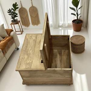 Table basse en bois de luxe au design moderne Mobilier de salon disponible à la vente à un prix abordable - Product Image 5