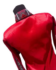 Rétro personnalisé Western Pleasure Show Shirt Rodeo Queen Rail vêtements d'équitation pour les femmes - Product Image 5