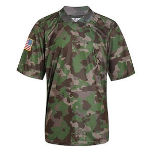 Ropa de calle con impresión sublimada personalizada, camiseta de fútbol a la moda, diseño bordado, camiseta de fútbol americano de Equipo Nacional corto de malla - Product Image 1