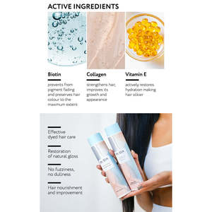 Acondicionador Hidratante con Biotina y Colágeno 300ml para Cabello Rizado y Encrespado con Jengibre y Aceite de Argán - Product Image 4