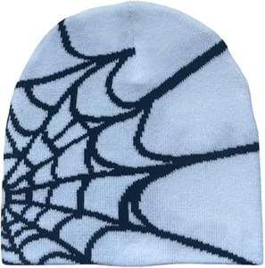 Winter Warm Women's <b>Beanie</b> and Men's Casual Skullies Spider Pattern <b>Wool</b> Acrylic Knitted Hat for Outdoor Digital Printing - Product Image 6