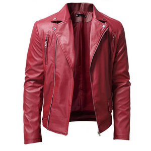 Veste en cuir classique pour homme, design intemporel, matière durable, idéale pour les tenues décontractées et les activités de plein air - Product Image 1