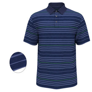 Qualité supérieure, séchage rapide, tenue décontracté d'été pour homme Polo de golf avec logo personnalisé, coupe ajustée - Product Image 3