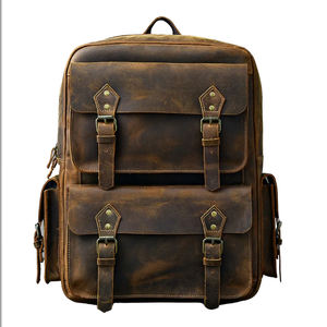 Mochila de Cuero Personalizada de Nueva Llegada, Mochila Vintage de Diseñadores Hecha a Mano, Bolsos de Cuero de Lujo, Mochila de Alta Calidad Ihs-0370 - Product Image 1