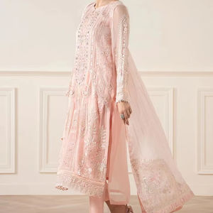 Robe de soirée formelle non cousue la plus vendue pour les femmes Nouveau créateur Longueur régulière Salwar Kameez - Product Image 1