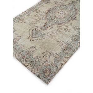 พรมขนสัตว์ถักมือสีทองวินเทจ ขนาด 9x12 ฟุต รูปทรงสี่เหลี่ยมผืนผ้า ลายเหรียญตรา สำหรับห้องนั่งเล่นหรือห้องนอน รุ่น Pae-2777 - Product Image 2