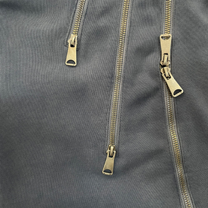 Wholesale High Quality Regular Fit Custom Logo Men Stylish <b>Pocket</b> <b>Hoodie</b> Winter <b>Zip</b> Knitted Waterproof Puff Printed OEM Service - Product Image 3