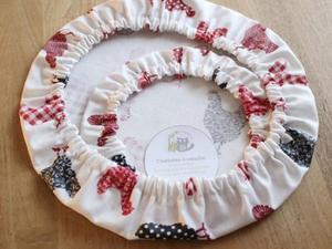 Couvre-bol 100% coton pour la maison et le bureau, taille personnalisée, couleur unie, fabriqué en Inde - Product Image 2