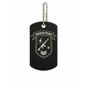 Cheap Light Weight Custom logo Laser <b>Engraved</b> Metal Anodized Aluminum <b>Dog</b> <b>Tags</b> with Chains - Product Image 2