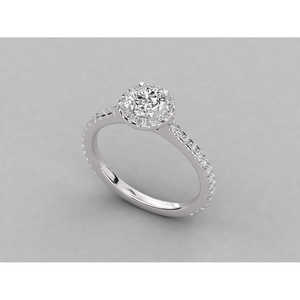 Anillo de Diamante Solitario Brillante en Oro de 18K - Product Image 2