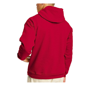 Sudadera con capucha de algodón Premium 100% para hombre, sudadera de invierno de tela de rizo francés de gran tamaño con estampado Digital bordado Puff - Product Image 5