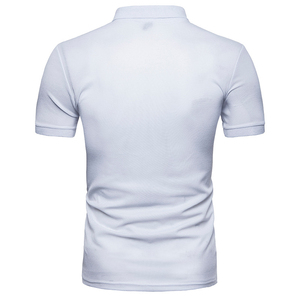 Camisetas personalizadas de algodón y poliéster, polos de 3 tonos, 65, 35, venta al por mayor - Product Image 3