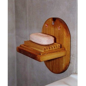 Jabonera de Madera, Accesorio de Baño Natural y Elegante, Utensilios de Cocina, Artículos de Hotel - Product Image 1