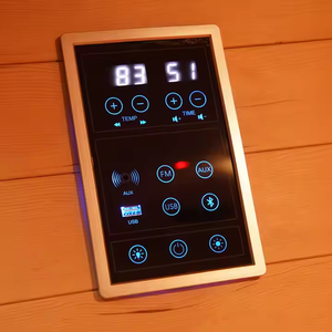 Sauna de Infrarrojos Lejanos para 3 Personas, Sauna Seca para el Hogar con Terapia de Luz Roja, Precio al por Mayor - Product Image 4