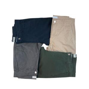 Pantalones de Hombre de Alta Calidad, Antiarrugas, Ecológicos, de Lona Chino, Estilo Casual Elegante, de Algodón con Elastano, Etiquetas de Marca, Servicio OEM Plus - Product Image 2