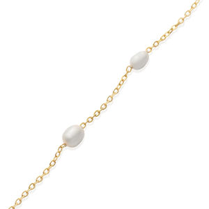 Oval Shape <b>Pearl</b> Design Trendy Wedding Party Charm <b>Bracelet</b> Wholesale Handmade Turkish 925 Sterling Silver Jewelry - Product Image 3