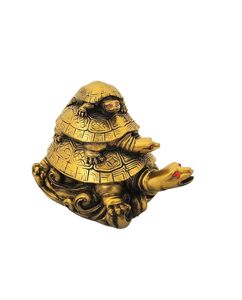 Estatua de Tortuga Milenaria de Latón, Modelo Chapado en Oro, Decoración Tradicional para Interiores/Exteriores, Regalo para Ancianos, Hogar u Oficina - Product Image 6