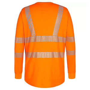 Camiseta Reflectante de Seguridad de Alta Visibilidad, Camiseta de Trabajo de Alta Calidad con Reflectividad para Seguridad Vial 2026 - Product Image 4