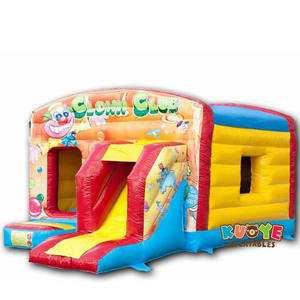 Venta caliente Comercial 18x12x9ft Maxi <span class=keywords><strong>Multifun</strong></span> Payaso Castillo hinchable - Product Image 1