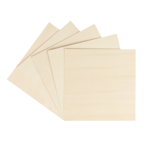 5-Pack 1.5mm Thick Basswood <b>Sheet</b> <b>Bamboo</b> and Wood Crafts Product - Product Image 1