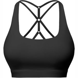 เสื้อชั้นในกีฬาโยคะสำหรับผู้หญิง ไซส์ใหญ่ คุณภาพพรีเมียม ระบายอากาศได้ดี ไร้ตะเข็บ ผลิตจากไนลอนและสแปนเด็กซ์ พร้อมโลโก้ด้านหน้า - Product Image 5