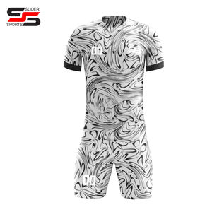 Uniforme de Fútbol Personalizable de Manga Corta para Adultos y Niños, Uniforme de Entrenamiento de Equipo, Jersey a Precio Económico - Product Image 3
