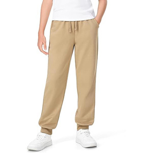 Pantalon de survêtement lourd pour hommes French Terry Fleece Cotton Poly Elastic Waistband Private Label Logo personnalisé pour l'hiver Casual Wear - Product Image 1