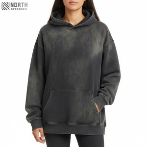 Top mode hommes 100% coton pull soleil fondu à capuche thermique hiver polaire avec motif imprimé haute qualité bas prix sweats à capuche - Product Image 1