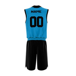 Short de basket-ball d'été pour hommes, uniformes sans manches confortables et respirants, uniformes de basket-ball de grande taille, meilleures ventes - Product Image 4